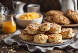 Cheddar Scones Bacon and Cheddar Scones: A Savory Treat Perfect for Breakfast or Brunch