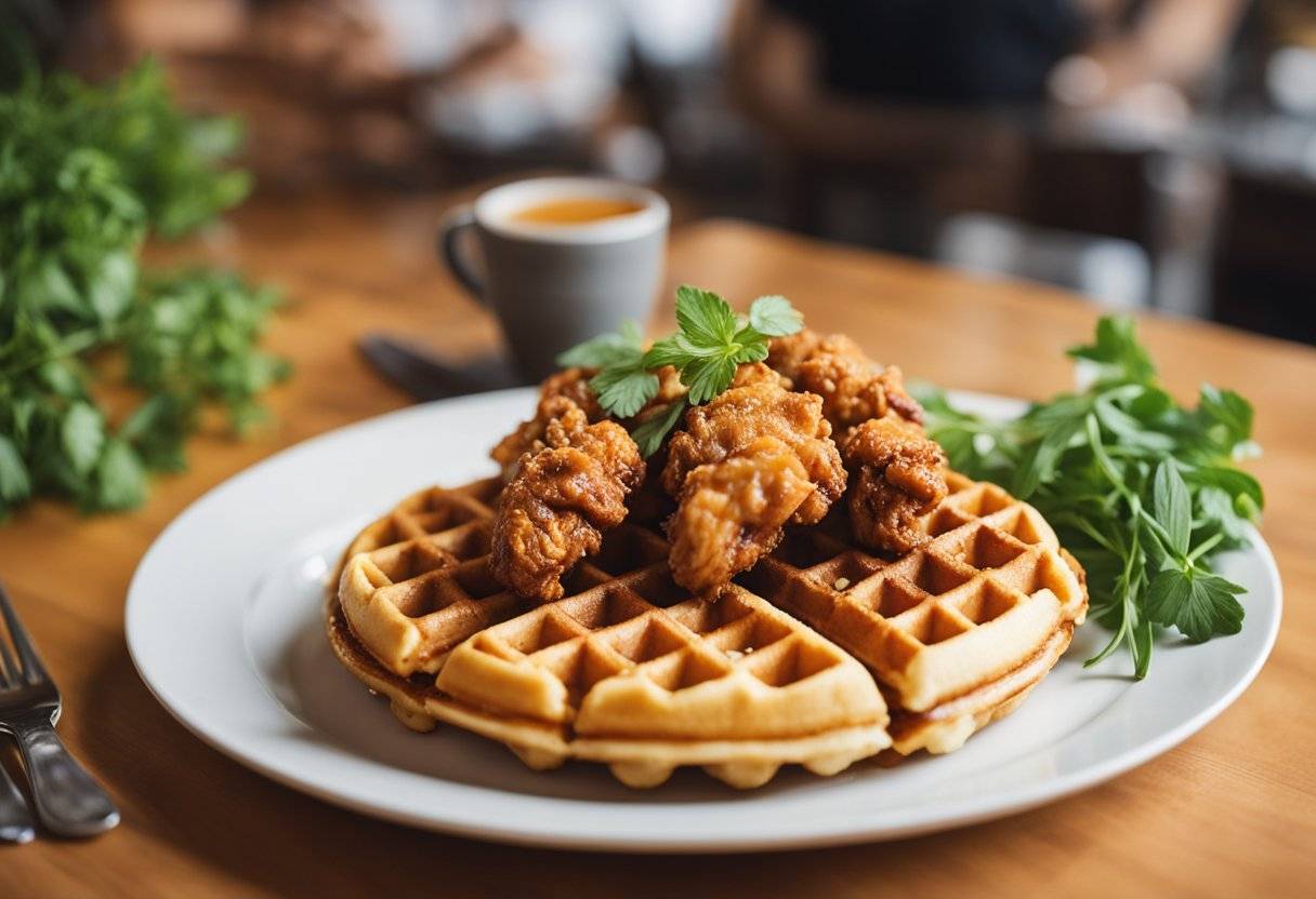Chicken and Waffles Chicken and Waffles: The Perfect Harmony of Savory and Sweet