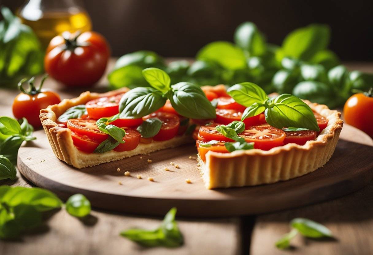 Tomato Basil Tart: A Delightful Twist on Classic Flavors