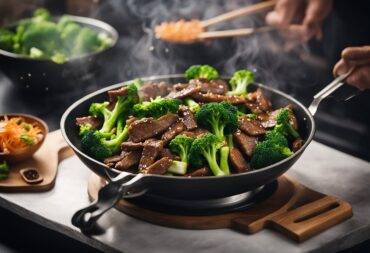 Broccoli stir-fry